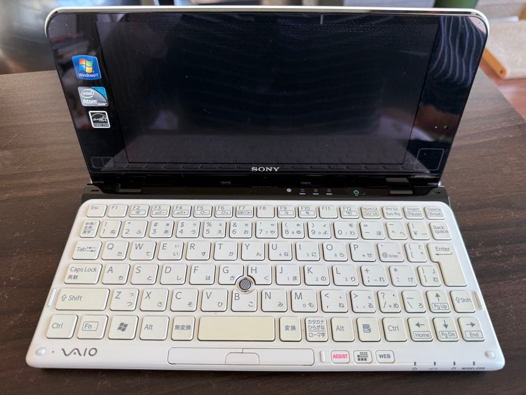 SONY VAIO P VPCP119KJ 本体＋電源ケーブル - ノートPCファッション