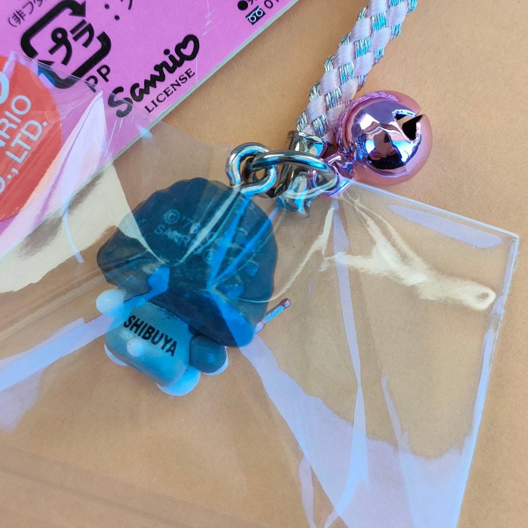 レア☆東京限定 渋谷モヤイ像 携帯電話 ストラップ 根付☆ご当地キティ