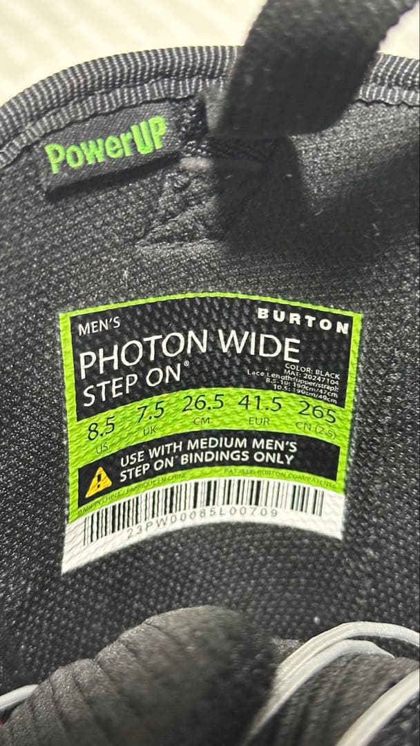 スノーボード 26.5cm Burton Step on
