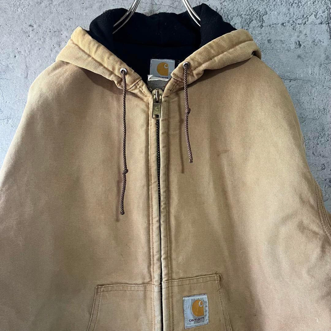 90s Carhartt カーハート アクティブダックジャケット パーカー XL