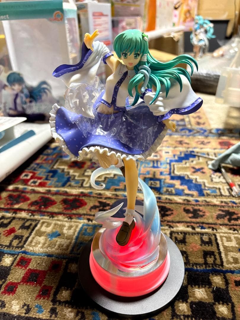 キューズＱ 1/8 東方Project 山の新人神様 東風谷早苗 カスタム品