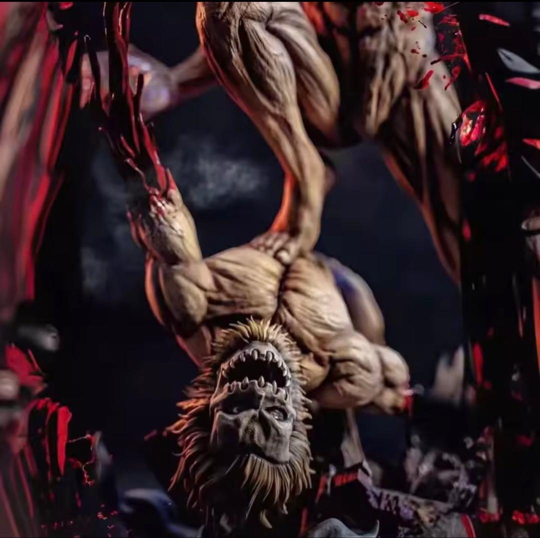 進撃の巨人　エレン　フィギュア　ガレージキット　29cm