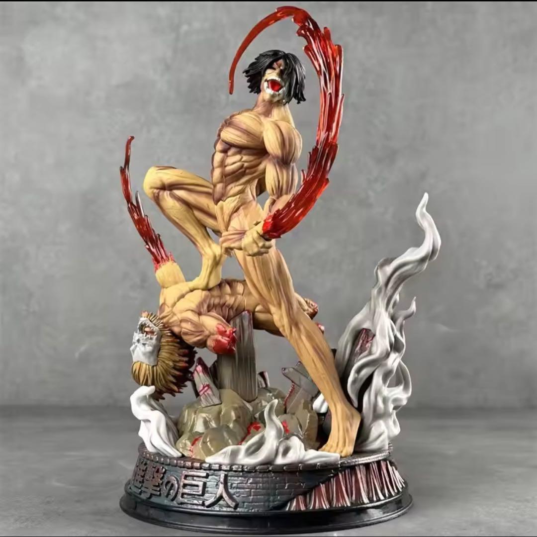 進撃の巨人　エレン　フィギュア　ガレージキット　29cm