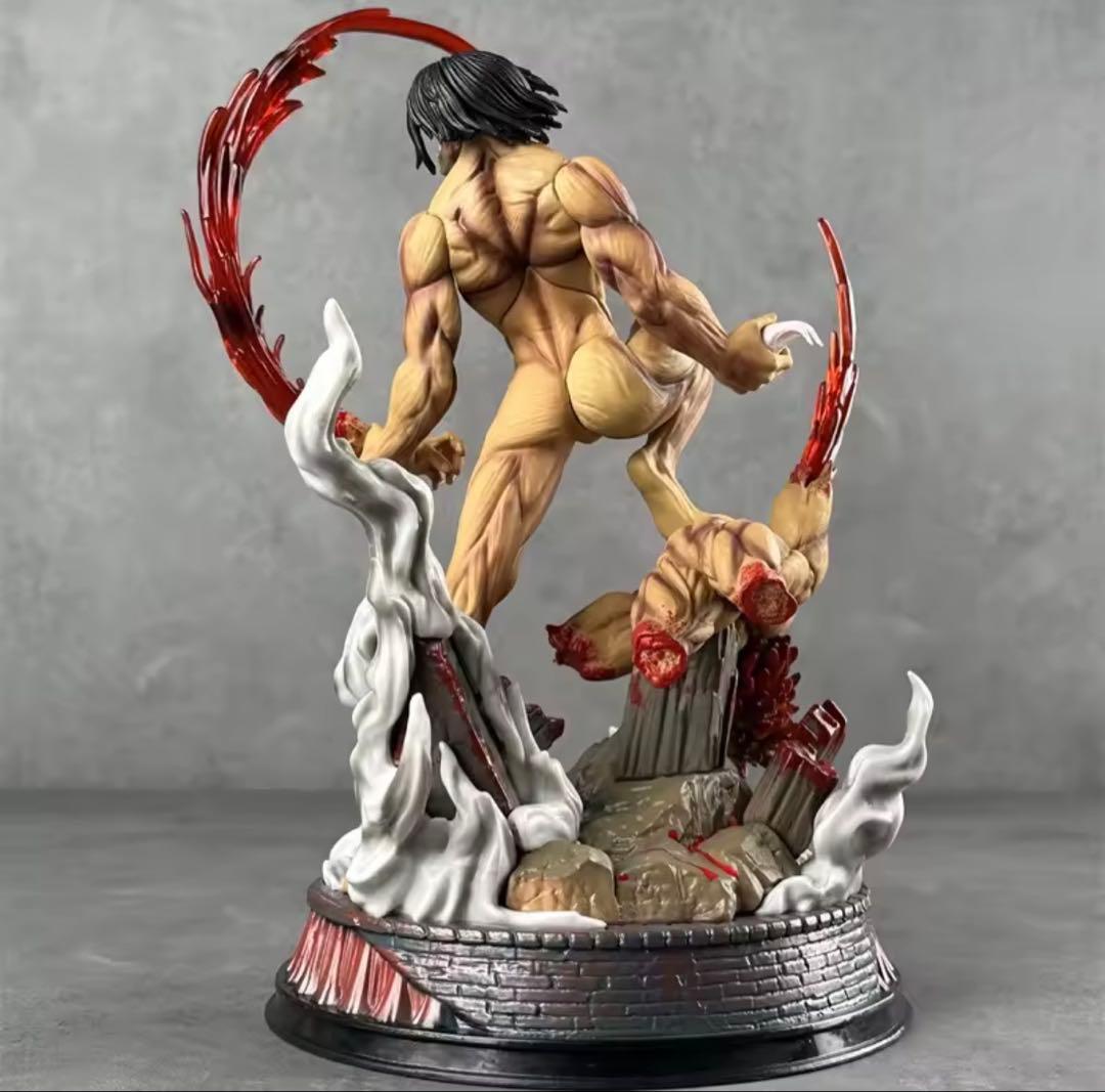 進撃の巨人　エレン　フィギュア　ガレージキット　29cm