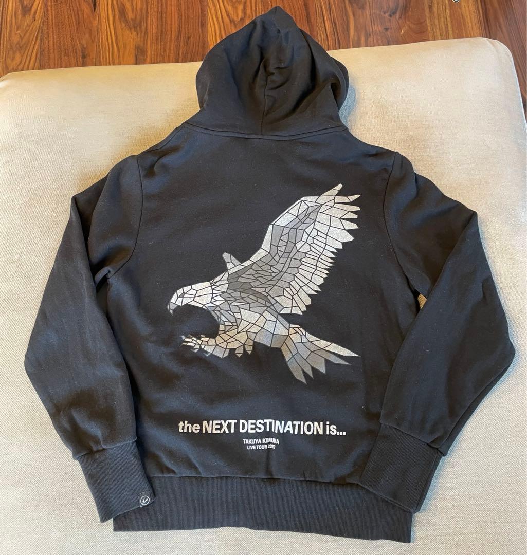 一度だけ着用 木村拓哉 ライブグッズ フーディー パーカー