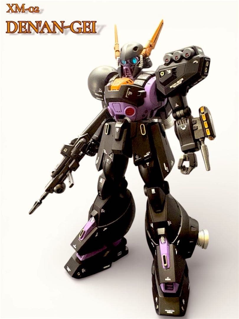 RE1/100 デナンゲー 黒の部隊仕様 全塗装完成品