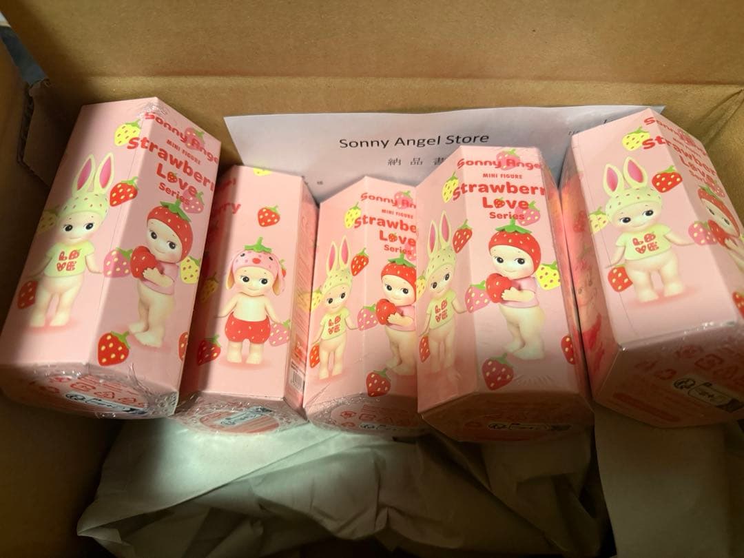 Sonny Angel ソニーエンジェル ストロベリーラブ シリーズ 5個 - メルカリ