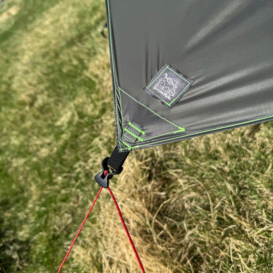 U.L SIM ソロタープ(5×8) グレー - メルカリ