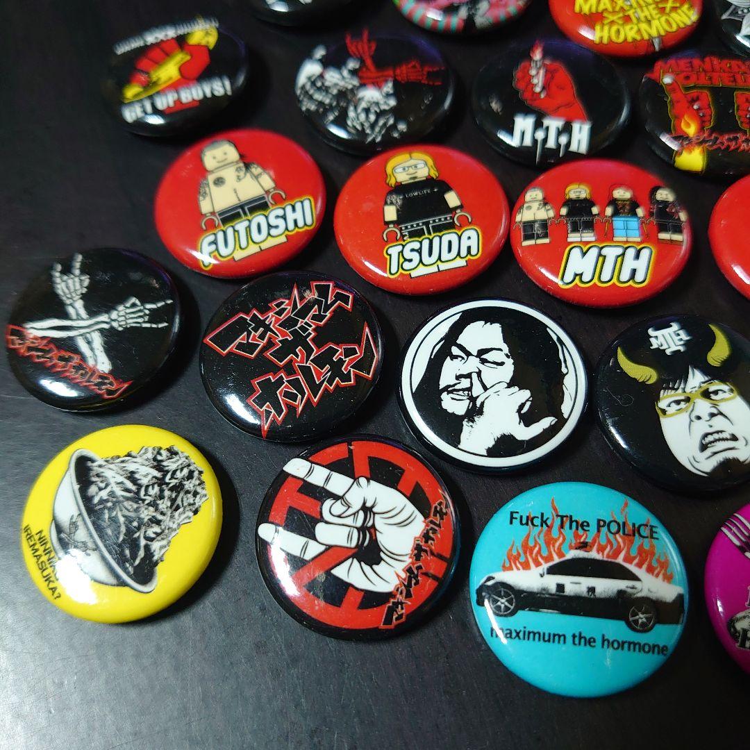 マキシマムザホルモン「ホルモン缶バッヂ 26種セット」