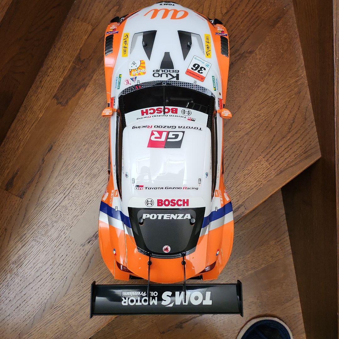 タミヤ au TOM'S GR Supra 　メーカー塗装済ボディ