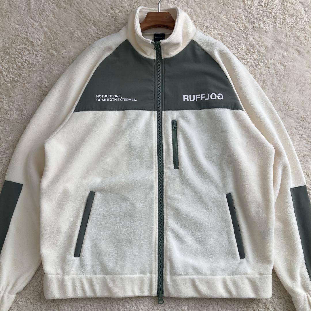 新品！RUFFLOG ラフロッグ フリースジャケットゴルフウェア XXL - メルカリ