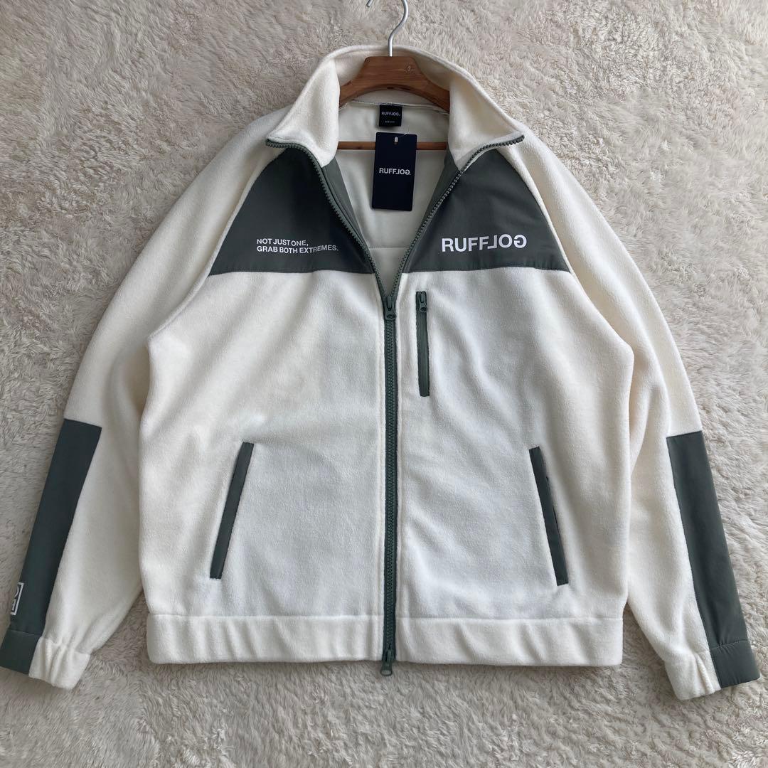 新品！RUFFLOG ラフロッグ フリースジャケットゴルフウェア XXL - メルカリ