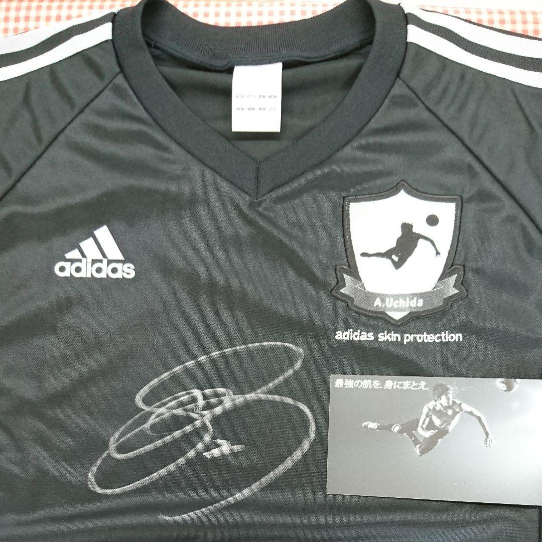 内田篤人直筆サインKOSE×adidasコラボTシャツ(非売品) - メルカリ