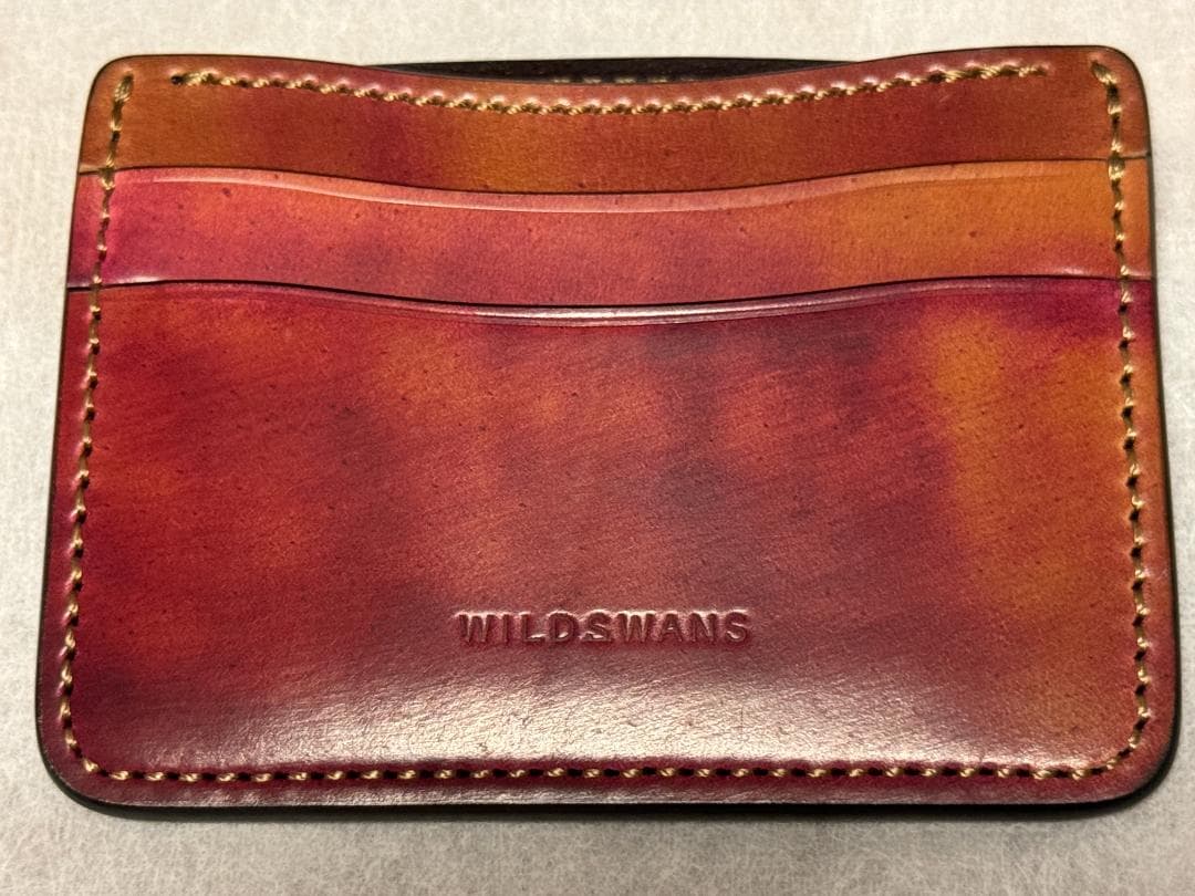 WILDSWANS シェルコードバン EDWARD マーブルウルトラバイオレット