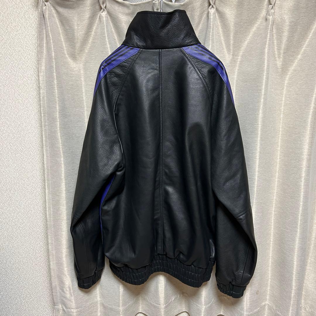 Schott × needles レザー トラックジャケット - メルカリ