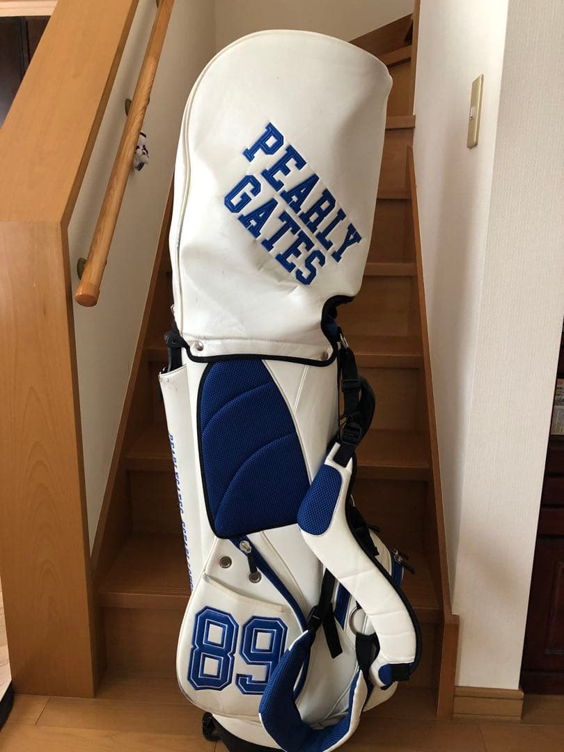 PEARLY GATES ゴルフバッグ 89 PEARLY GATES ゴルフバッグ 89 ホワイト - メルカリ