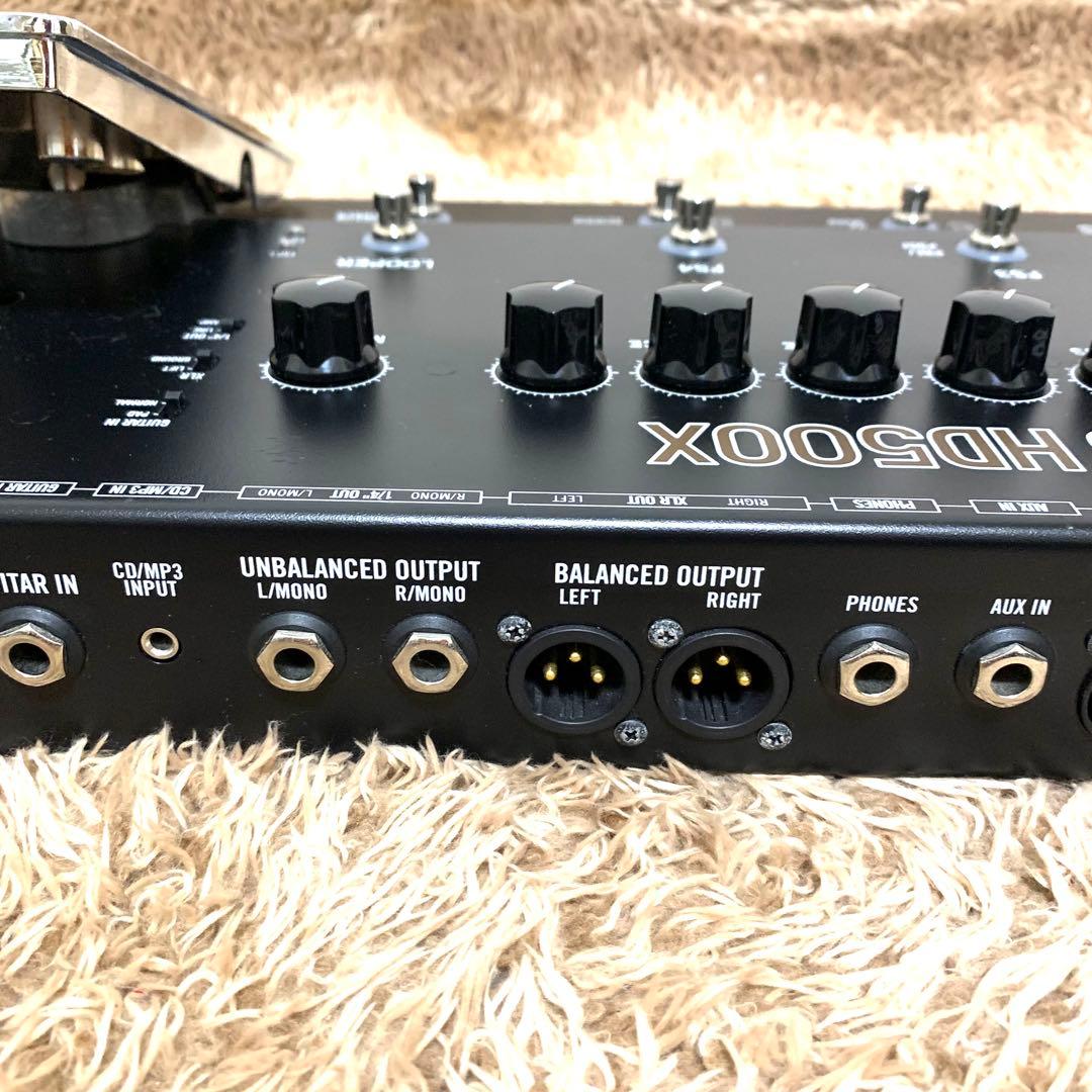 美品】LINE6 POD HD500X 動作確認済 社外適合ACアダプター付属 - メルカリ