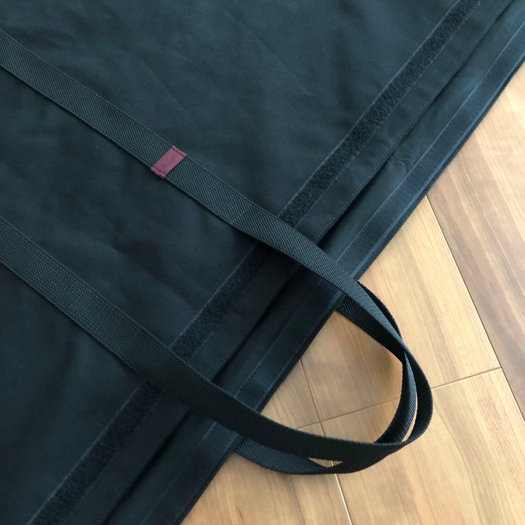 はたー様オーダーノラズフレームリムジン用バッグブラック8号帆布生地