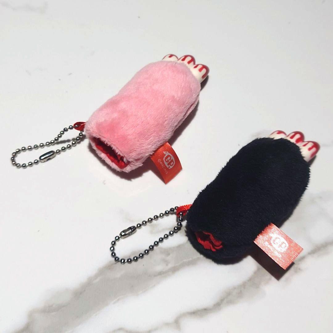 チャックスGP 腕グルーミー 指サック キーホルダー 2個 GloomyBear