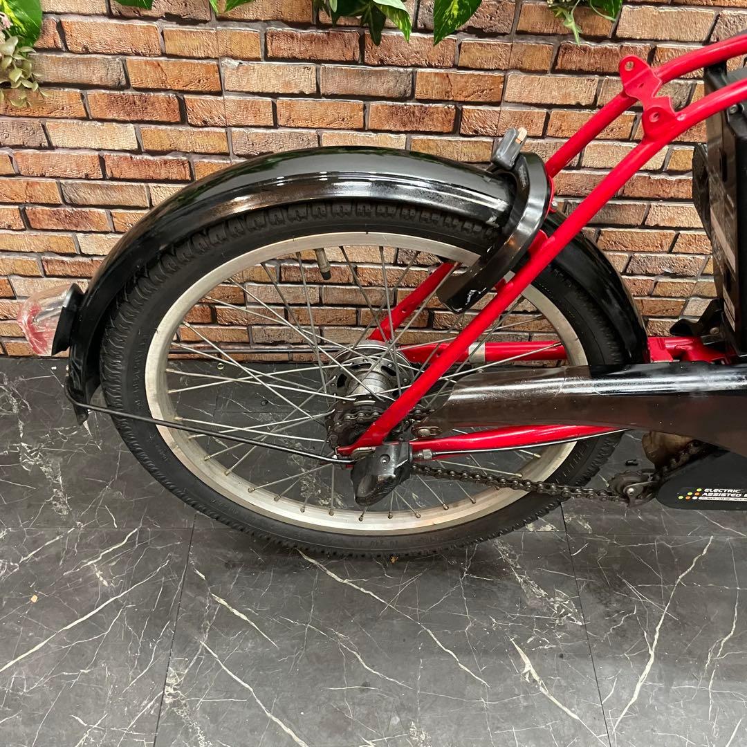 91】電動自転車 Panasonic SugarDrop レッド 20インチ - メルカリ