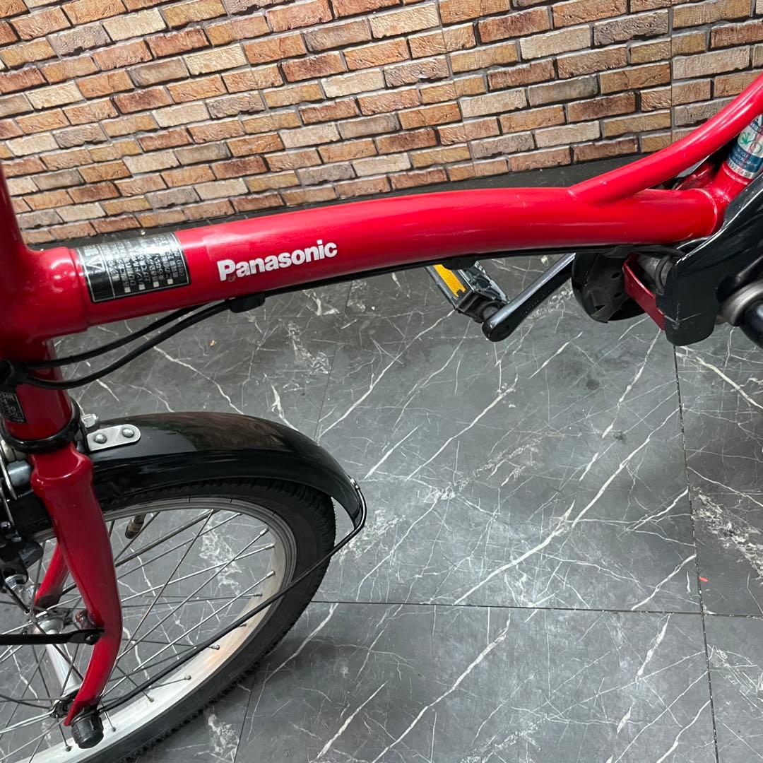 91】電動自転車 Panasonic SugarDrop レッド 20インチ - メルカリ