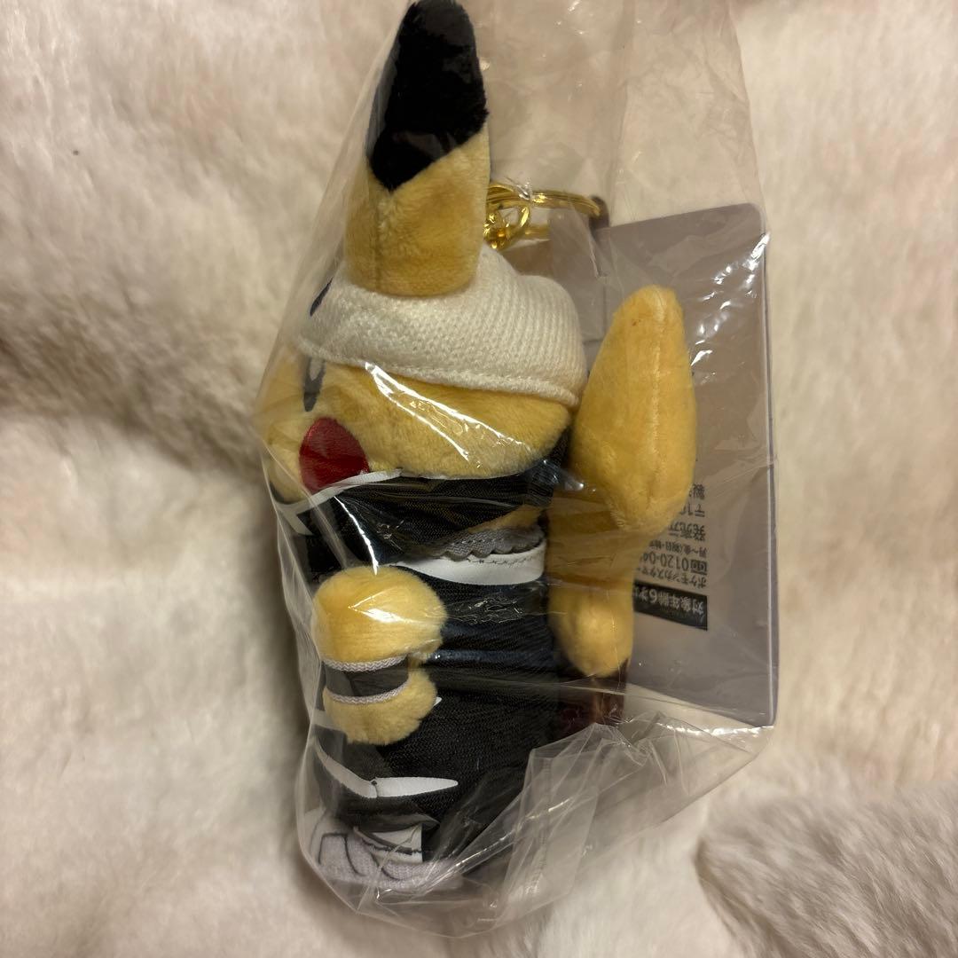 ポケモンセンター　マスコット　ぬいぐるみ　団員ごっこピカチュウ スカル団