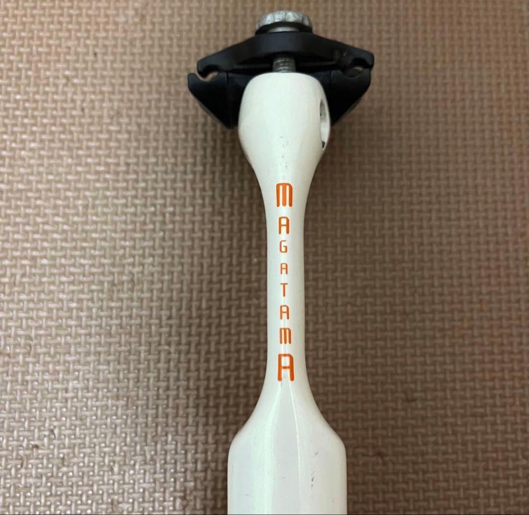 onebyesu ワンバイエス　カーボン　マガタマシートポスト　31.6 OneByEsu ( ワンバイエス ) シートポスト カーボン マガタマ シート