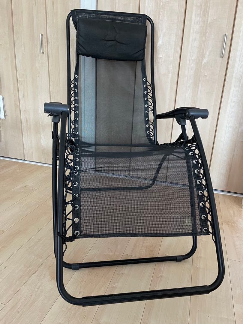 ラフマ　アウトドアチェア ブラック メッシュ　ドリンクホルダー付き Amazon.co.jp: CampNacht インフィニティチェア 用 ドリンクホルダー