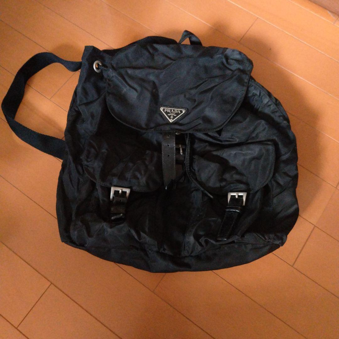 PRADA ブラック バックパック 楽天市場】【バッグ】PRADA プラダ バックパック リュックサック
