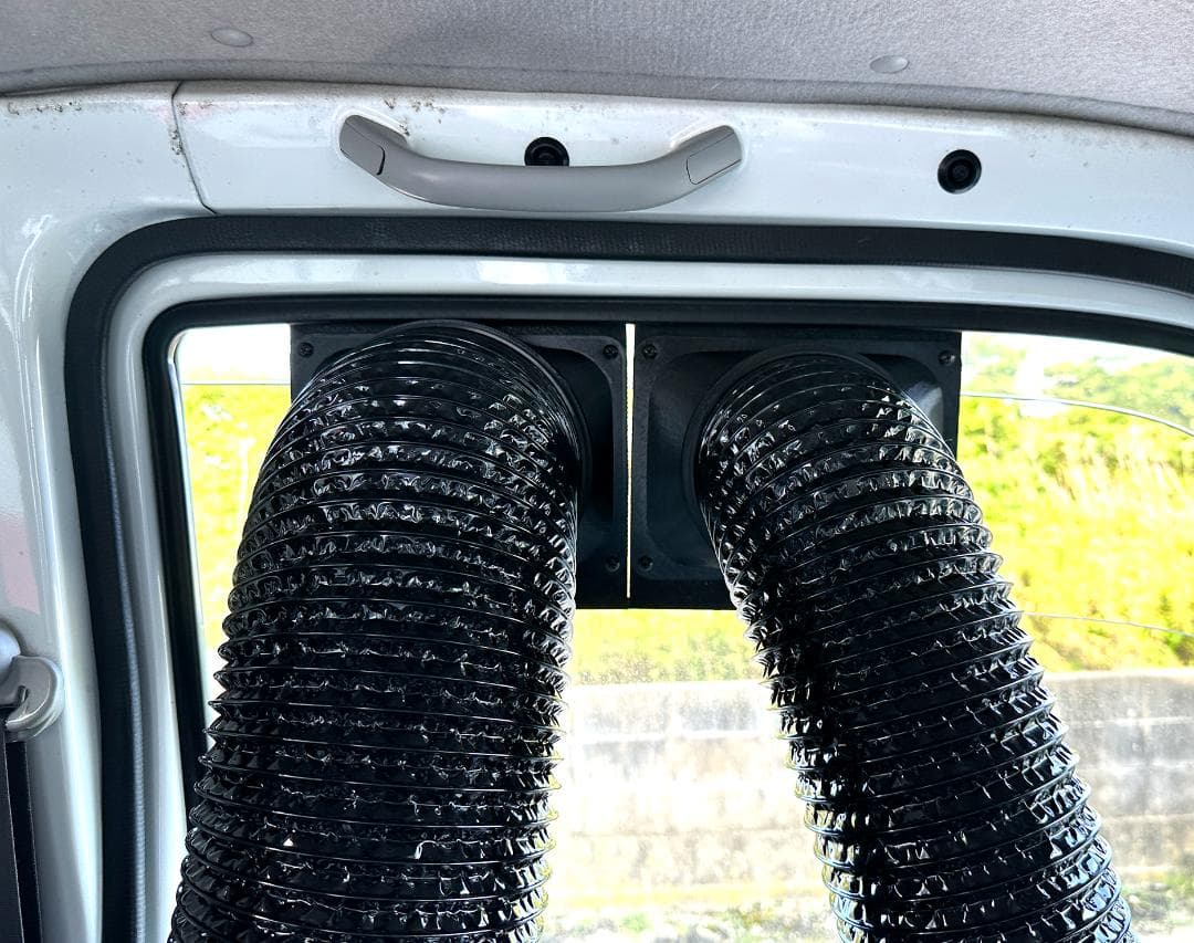 大口径Ver】ECOFLOW WAVE2 WAVE3 自作排気吸気ダクト - メルカリ