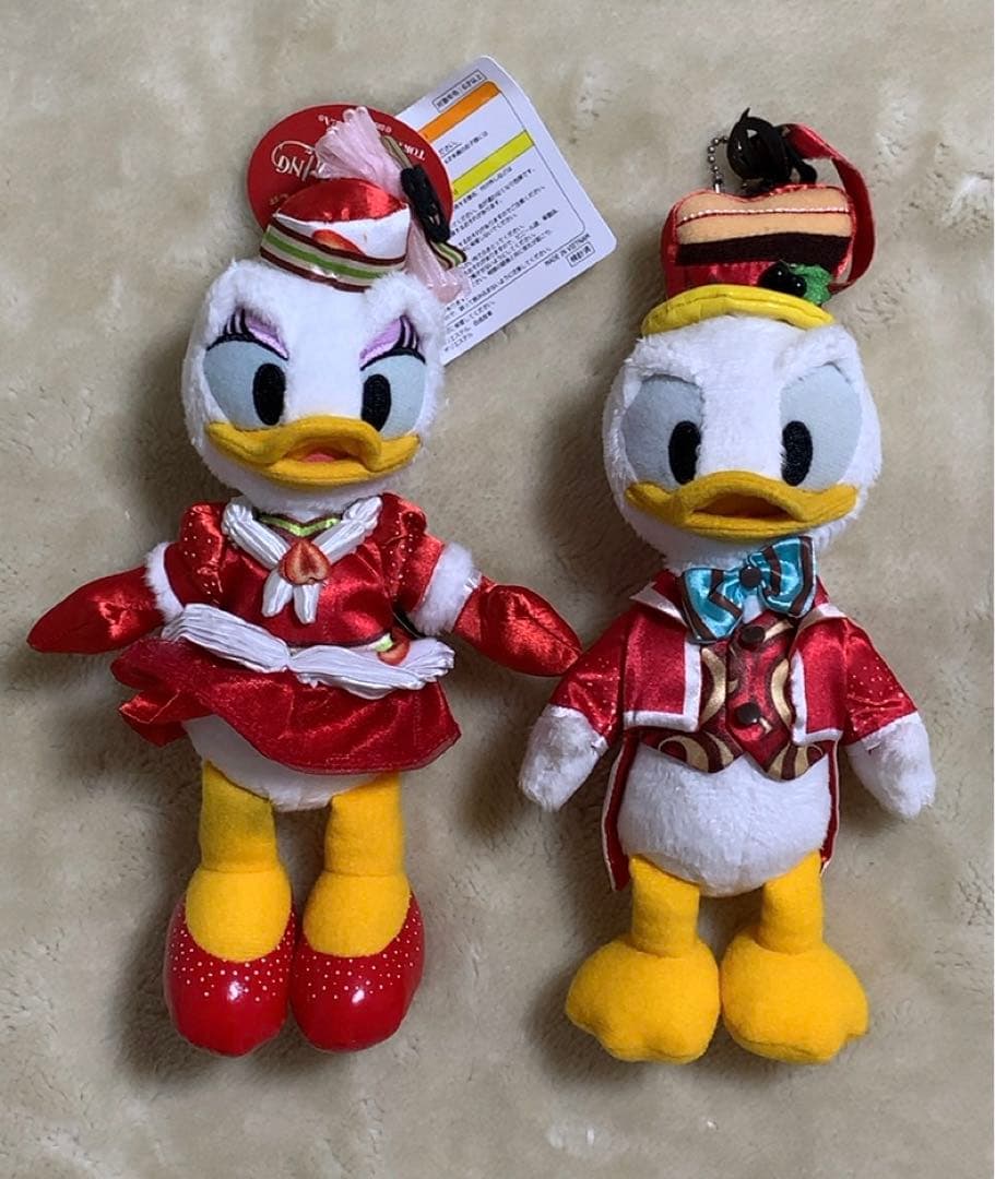 ディズニー ドナルド♡デイジー ぬいぐるみバッジ 5点 - メルカリ