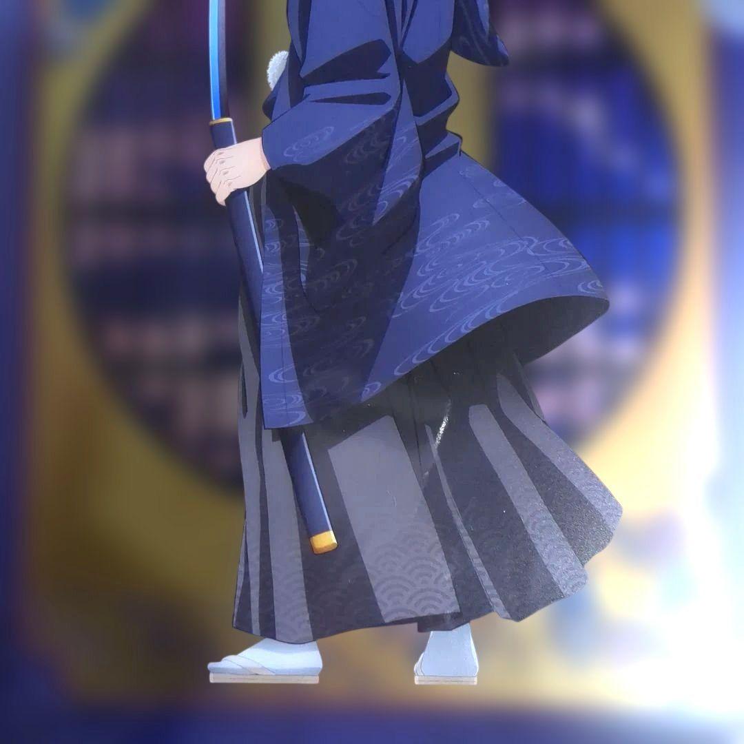 鬼滅の刃 京まふ 冨岡義勇 ウッドコースター アクリルスタンド クリア