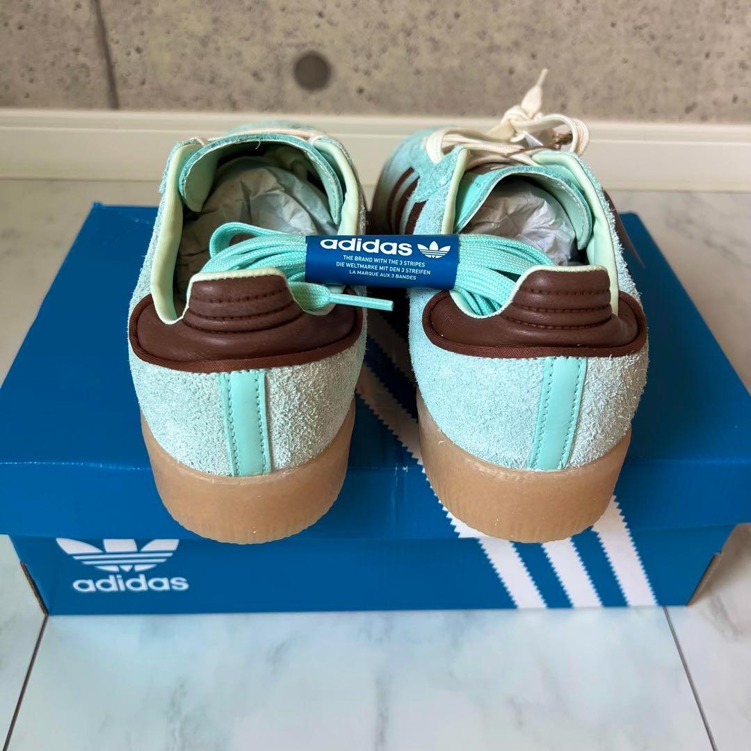 在庫残り1点のみ 韓国限定カラー adidas サンバ チョコミント 24cm
