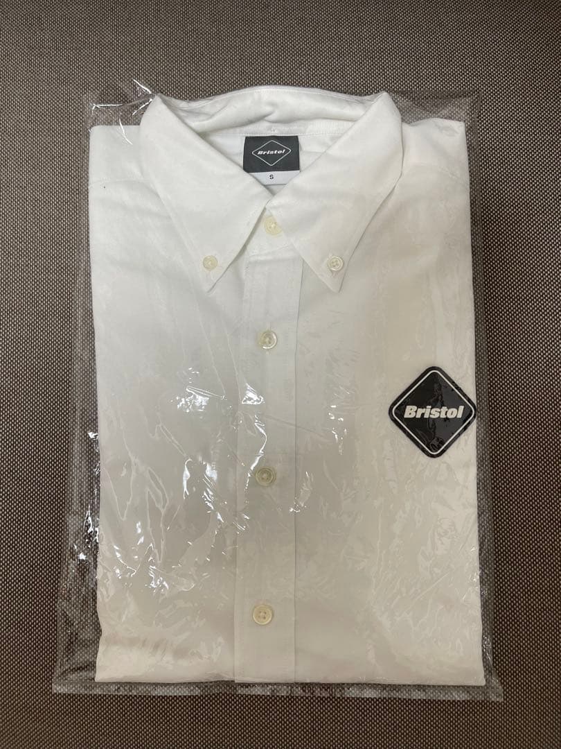 極美品FCRB COOLMAX EMBLEM BIG B.D. SHIRT S - メルカリ
