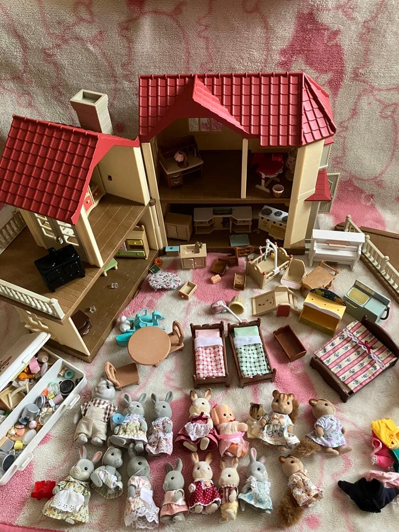 シルバニアファミリー あかりの灯る大きなお家 ギフトセット - メルカリ