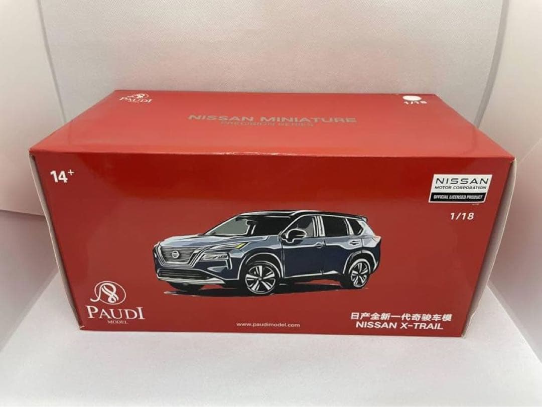 PAULDI X-TRAIL 2021 1/18スケール モデルミニカー