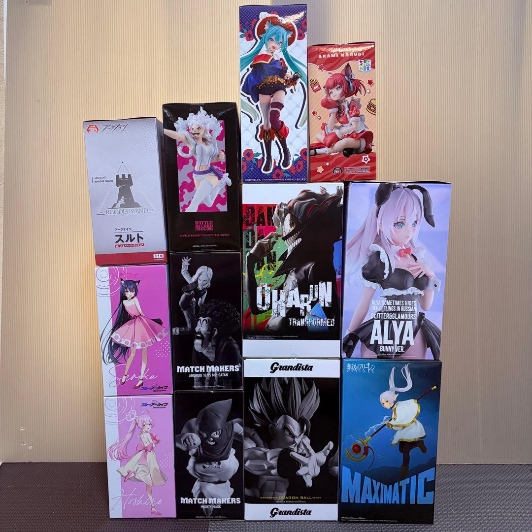 1月登場のプライズフィギュアセット　12点セット　ドラゴンボール　フリーレン