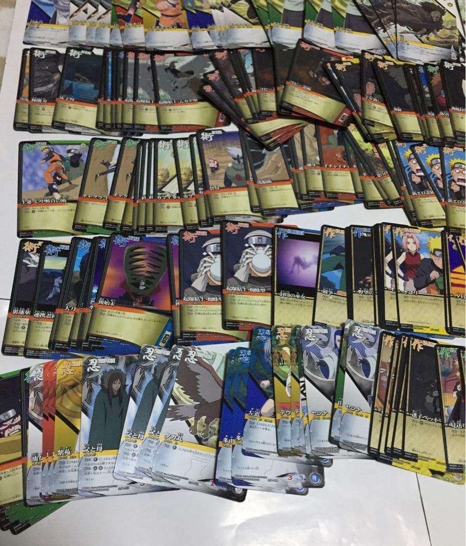 NARUTOナルト疾風伝カードゲーム まとめ売りa - メルカリ