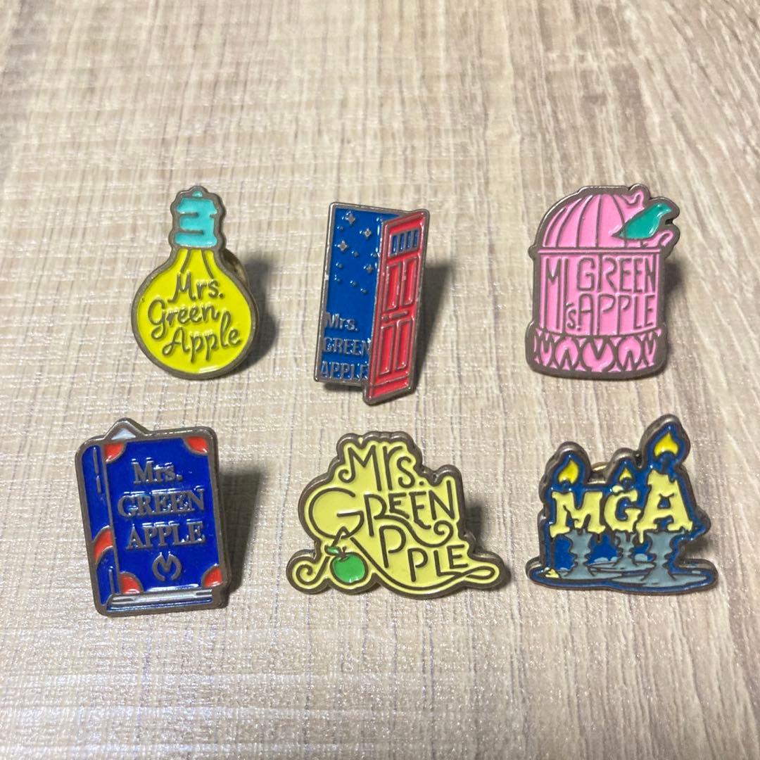 炭*素様 Mrs. GREEN APPLE ピンバッジ ミセスピンズ - メルカリ