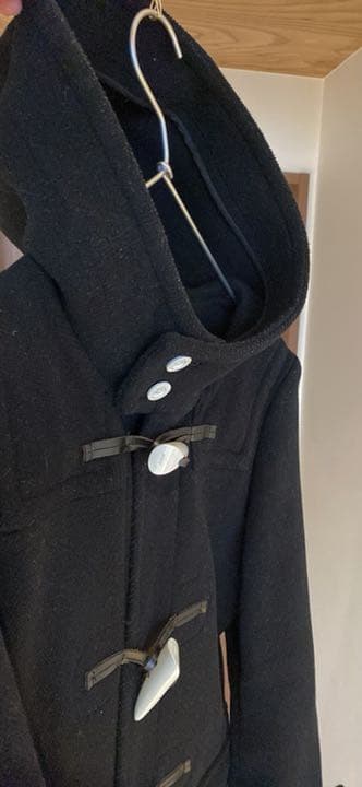 SALE✴︎HYKE ダッフルコート 白トグル サイズ1 - メルカリ