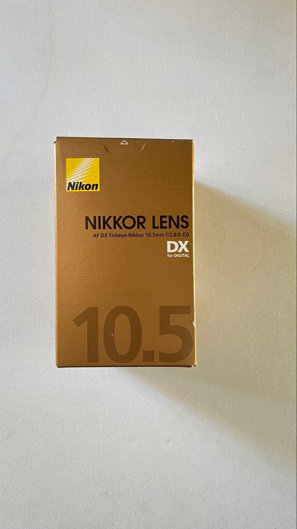 レンズ(ズーム) Nikon AF FISHEYE NIKKOR 10.5mm f/2.8G ED