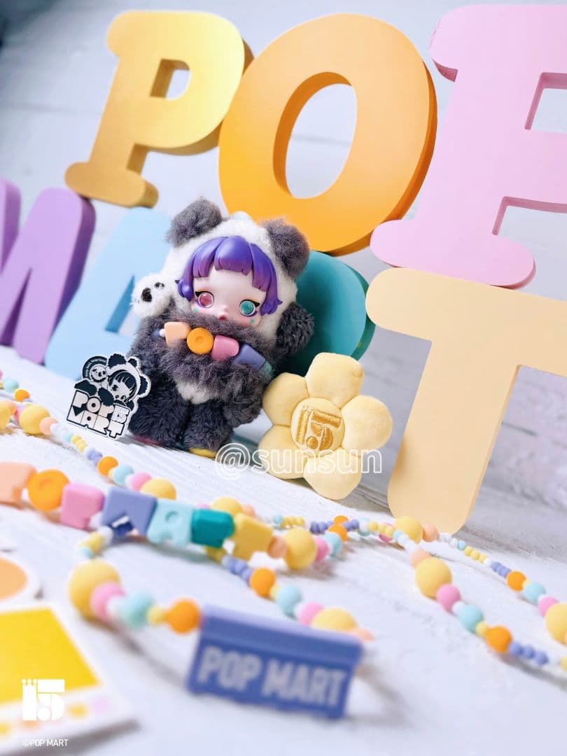 み*送様 ポップマート15周年記念 従業員限定スカルパンダ