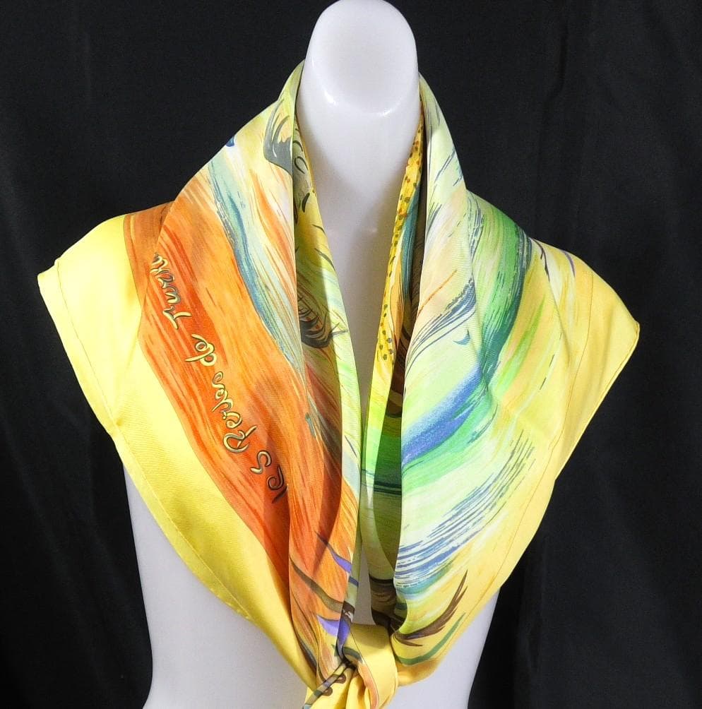 美品 HERMES エルメス 大判スカーフ カレ90 D579 - メルカリ