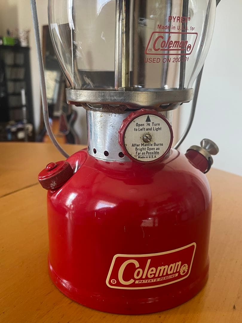 Coleman☆コールマン ランタン 200A 1964年12月 パテペン 美品 - メルカリ