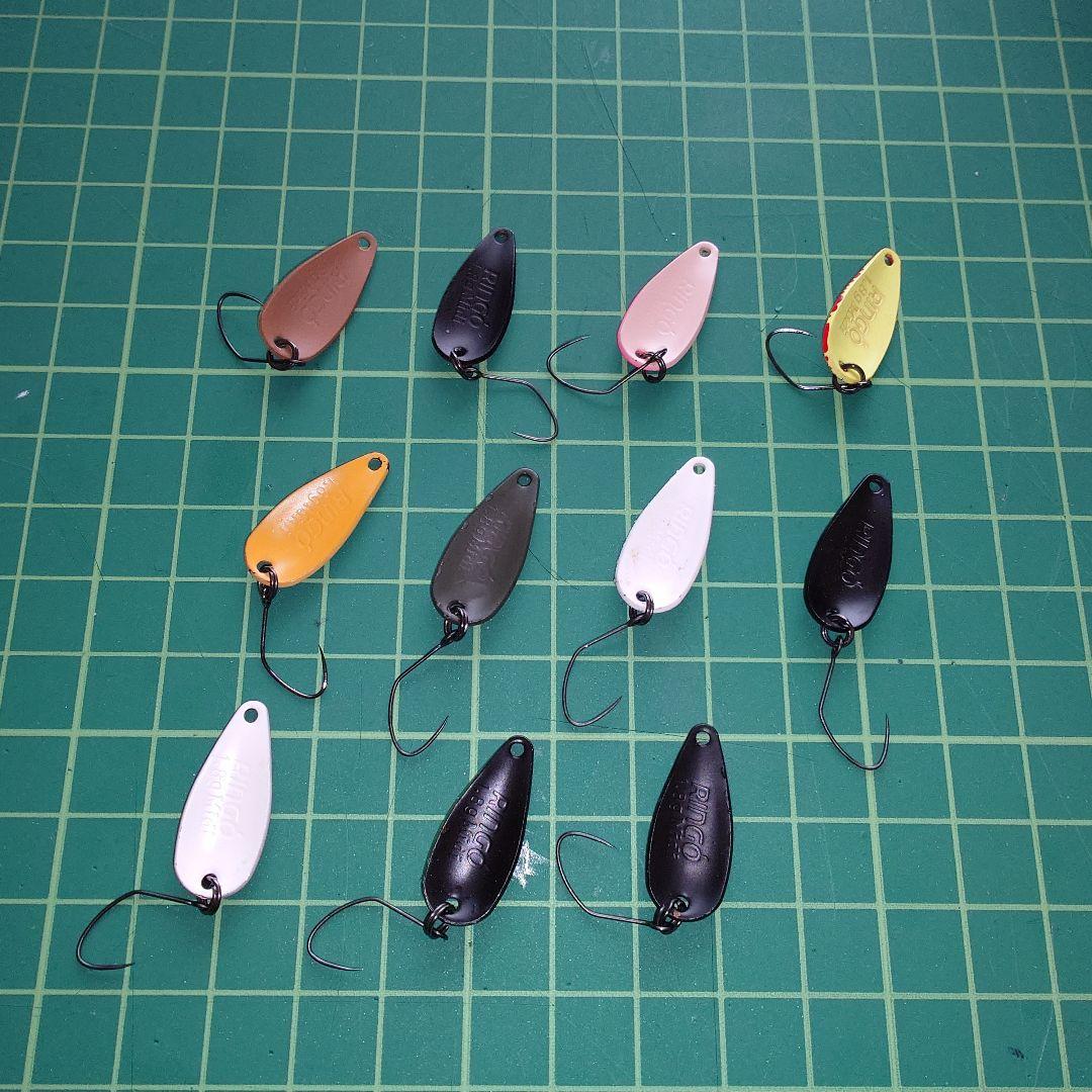 リンゴミディ　1.8g 　33枚　スプーン　管理釣り場　ルアー　ヤリエ