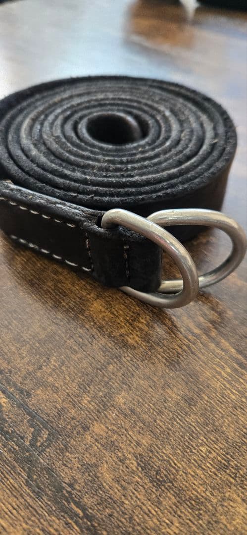 グイディ ロングベルト GUIDI LEATHER DOUBLE RING BELT | VEIN web site