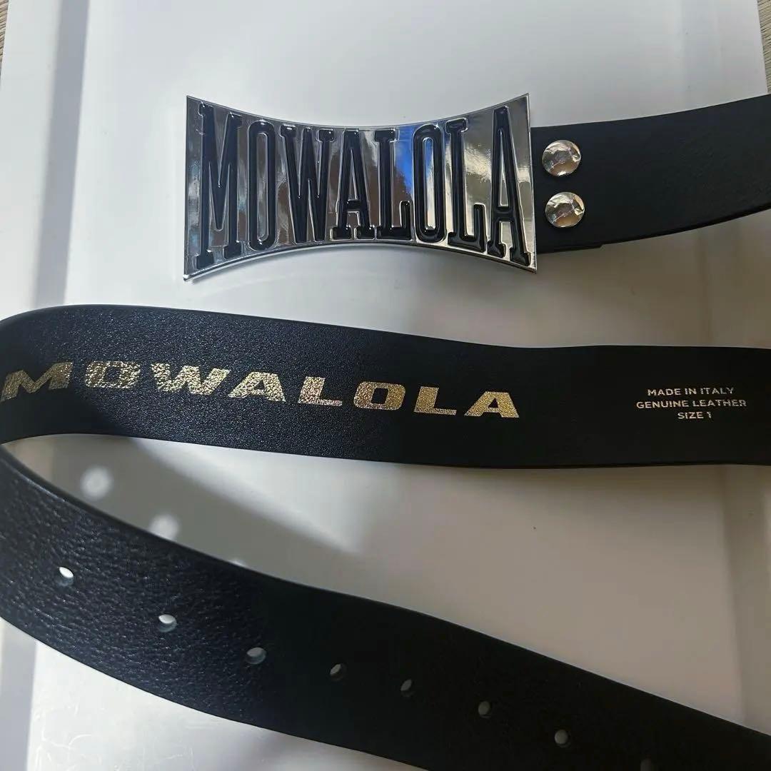 MOWALOLA モワローラ SWEAT BUCKLE BELT ベルト 完売品 - メルカリ