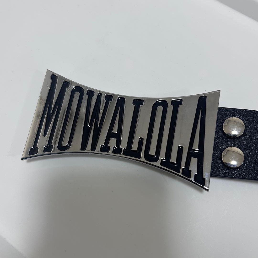 MOWALOLA モワローラ SWEAT BUCKLE BELT ベルト 完売品 - メルカリ