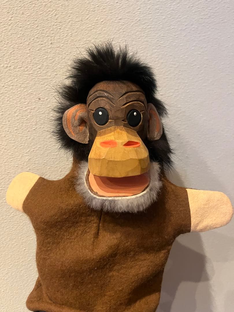 ハーン社　ドイツ　木製　パペット　人形劇　おさる 41++oglxbIL._AC_UF350,