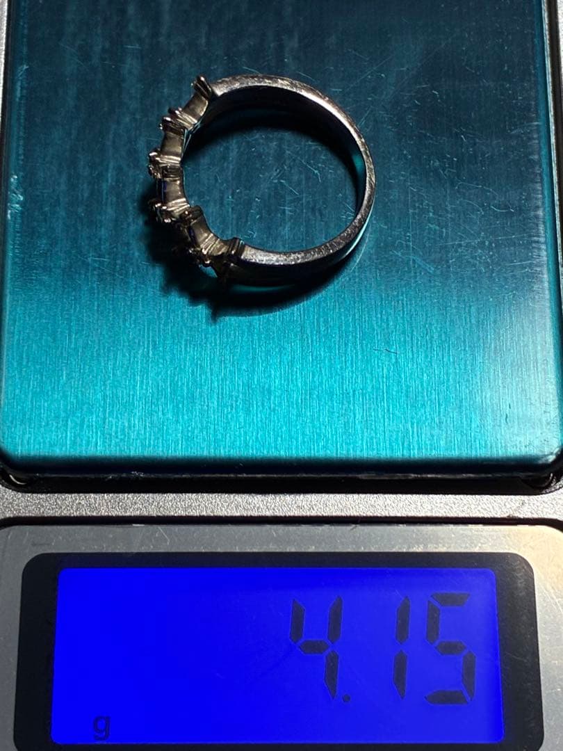 サマンサティアラ　K18WG リング　4.1g 11号